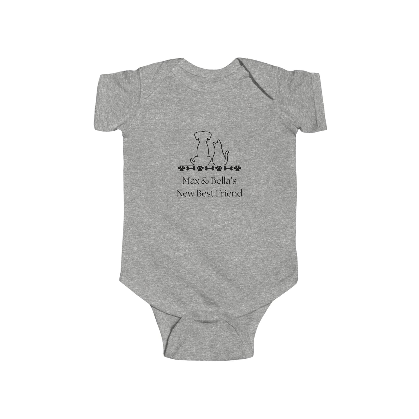 Personalized Pet-Themed Infant Bodysuit
