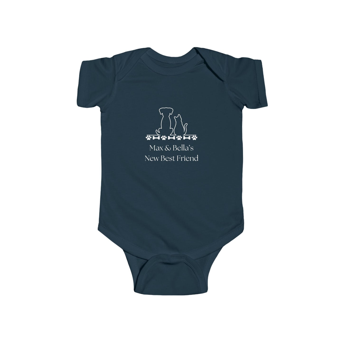 Personalized Pet-Themed Infant Bodysuit