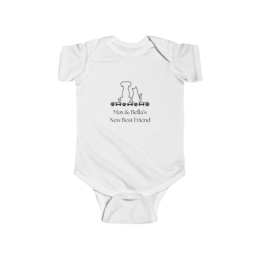 Personalized Pet-Themed Infant Bodysuit