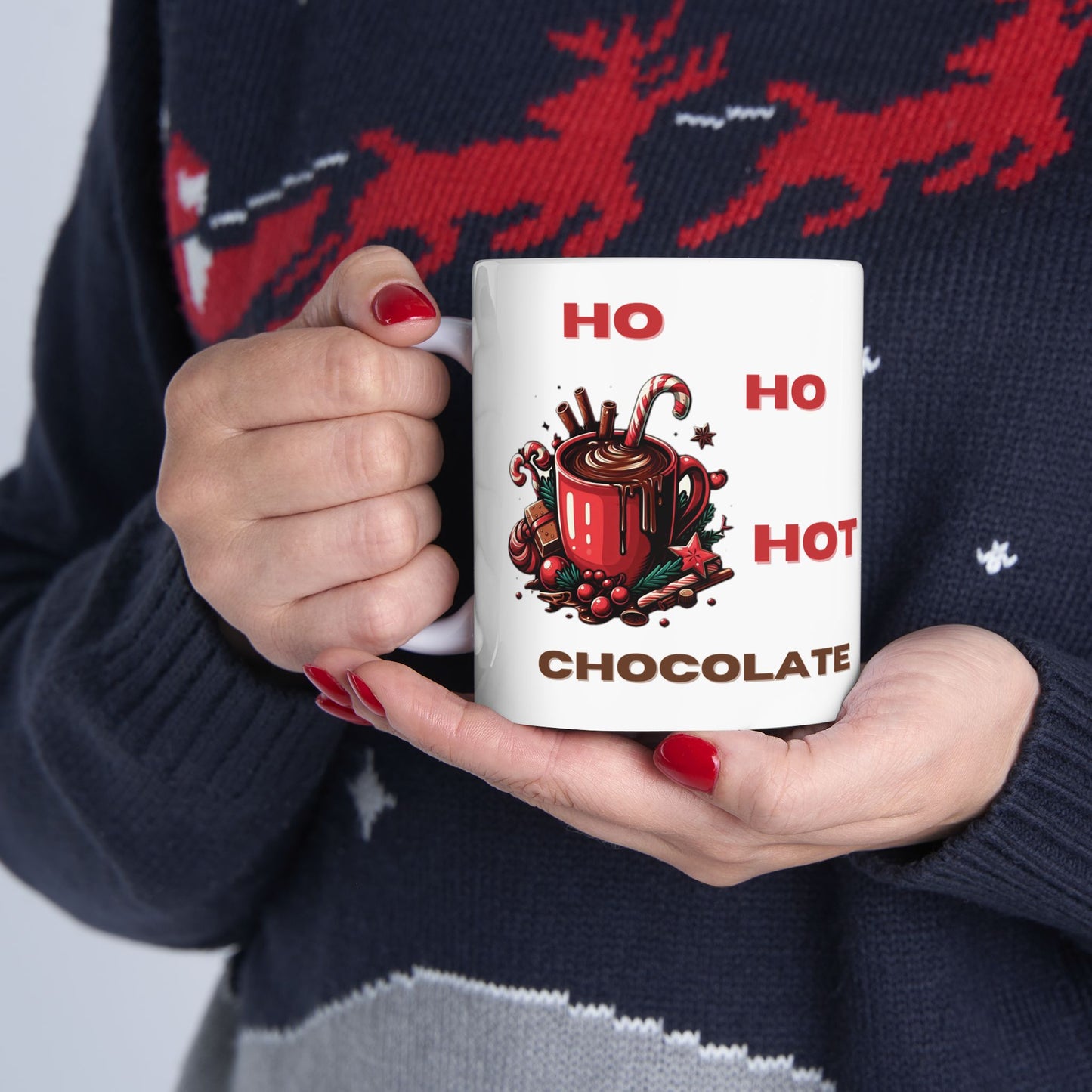 Holiday Cheer Hot Chocolate Mug