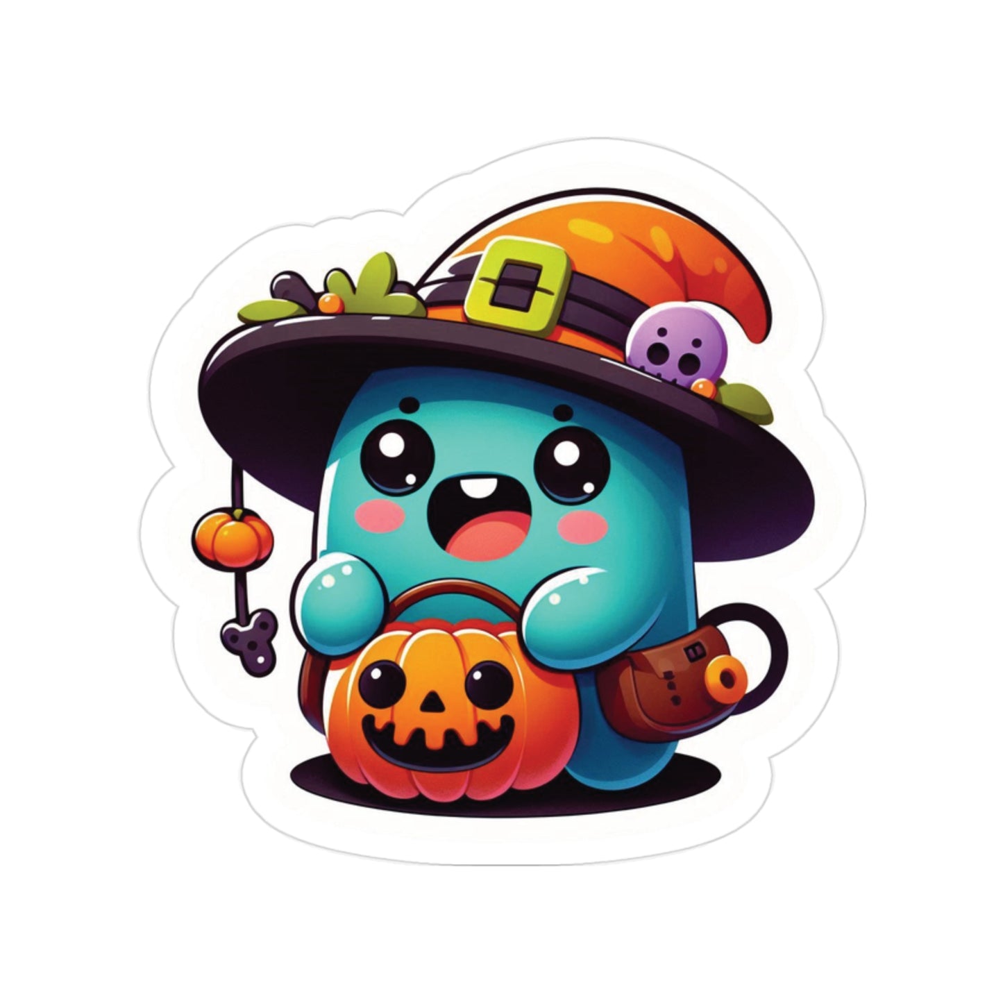 Trick-or-Treat Buddy Sticker