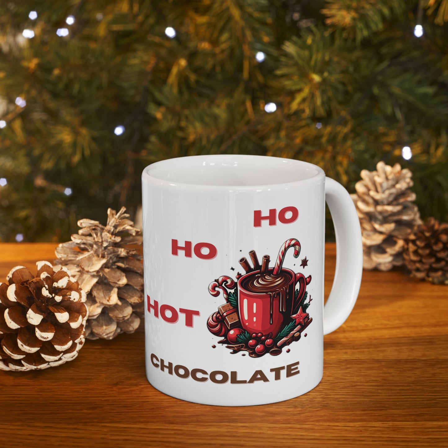 Holiday Cheer Hot Chocolate Mug